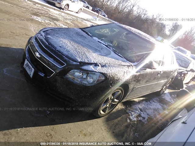 1G1ZB5EB1AF226483 - 2010 CHEVROLET MALIBU LS 黑色 照片 2