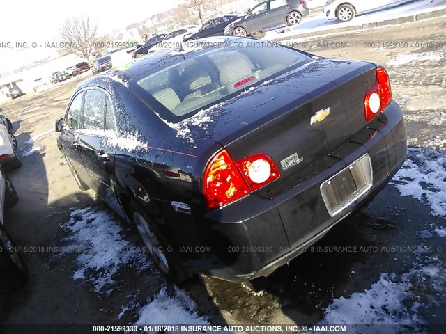 1G1ZB5EB1AF226483 - 2010 CHEVROLET MALIBU LS 黑色 照片 3