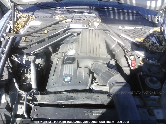 5UXFE43557L015112 - 2007 BMW X5 3.0I SILVER photo 10