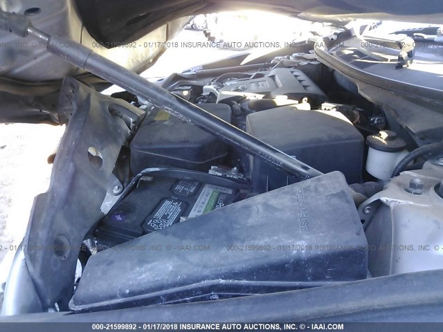 4T1BF1FK0CU045616 - 2012 TOYOTA CAMRY SE/LE/XLE SILVER photo 10