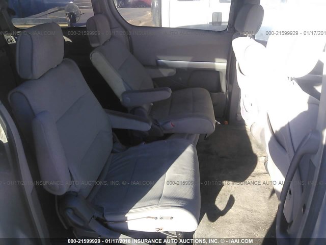 5N1BV28U17N112473 - 2007 NISSAN QUEST S/SE/SL SILVER photo 8