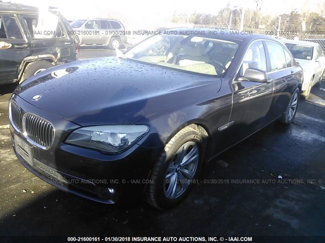 WBAKB4C51CC576956 - 2012 BMW 740 LI GRAY photo 2