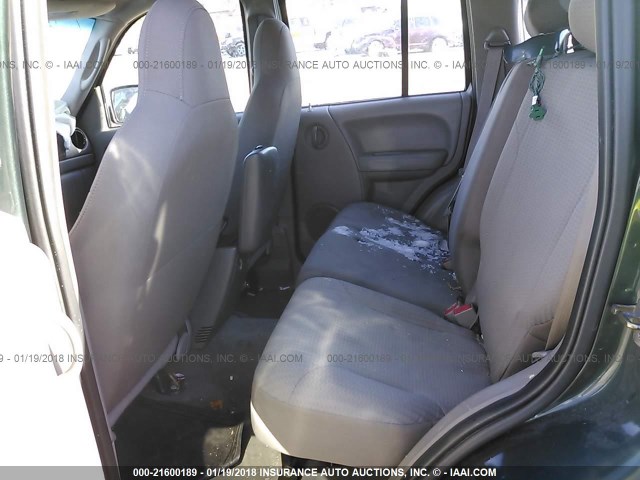 1J4GL48K83W515410 - 2003 JEEP LIBERTY SPORT/FREEDOM მწვანე ფოტო 8