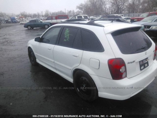 JM1BJ245221516719 - 2002 MAZDA PROTEGE PR5 白色 照片 3