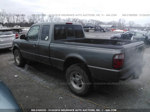 1FTZR15EX5PA22643 - 2005 FORD RANGER SUPER CAB GRAY photo 3