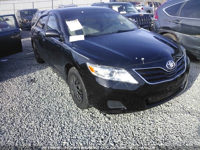 4T1BF3EK5AU019197 - 2010 TOYOTA CAMRY SE/LE/XLE BLACK photo 1