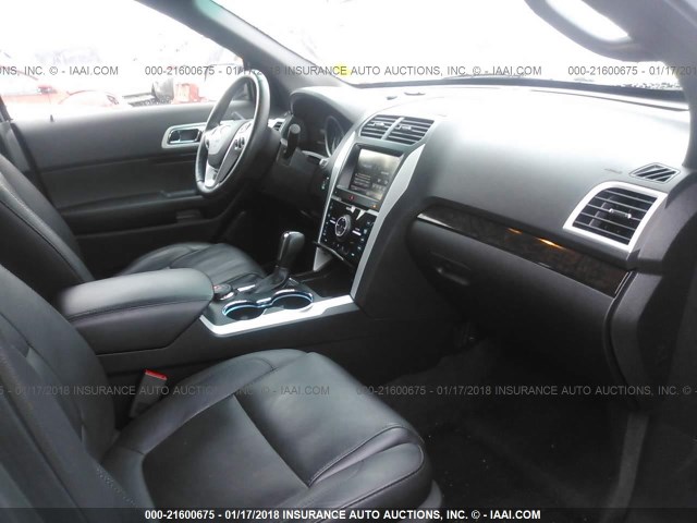 1FM5K8F83EGC36714 - 2014 FORD EXPLORER LIMITED 灰色 照片 5