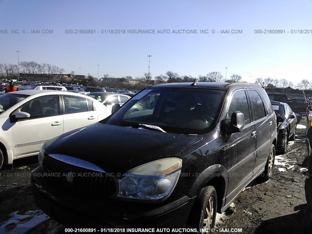 3G5DA03E55S543079 - 2005 BUICK RENDEZVOUS CX/CXL BLACK photo 2