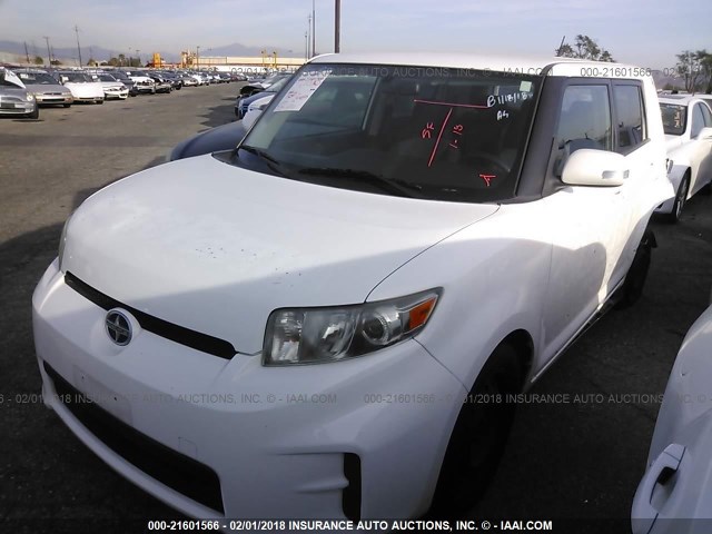 JTLZE4FEXC1144077 - 2012 TOYOTA SCION XB თეთრი ფოტო 2