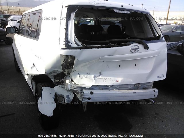 JTLZE4FEXC1144077 - 2012 TOYOTA SCION XB თეთრი ფოტო 6