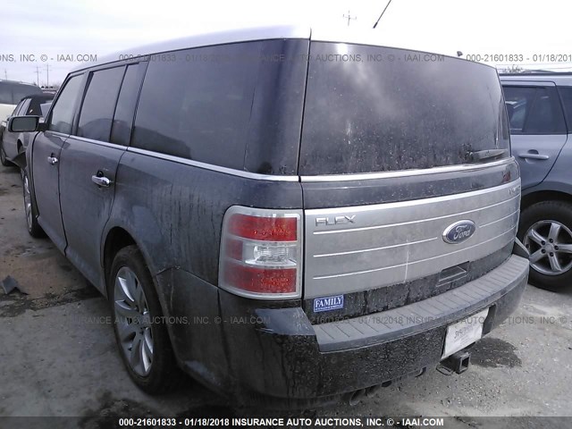 2FMDK53CX9BA48353 - 2009 FORD FLEX LIMITED BLACK photo 3