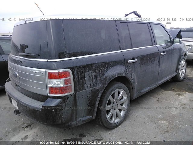 2FMDK53CX9BA48353 - 2009 FORD FLEX LIMITED BLACK photo 4