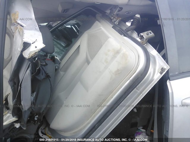 2D8HN44E49R576938 - 2009 DODGE GRAND CARAVAN SE SILVER photo 8