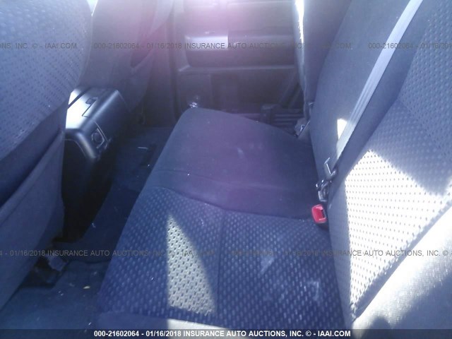 5TFRV54147X023968 - 2007 TOYOTA TUNDRA DOUBLE CAB SR5 BLACK photo 8