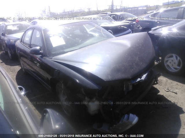 2G4WF5214W1498143 - 1998 BUICK REGAL GS BLACK photo 1