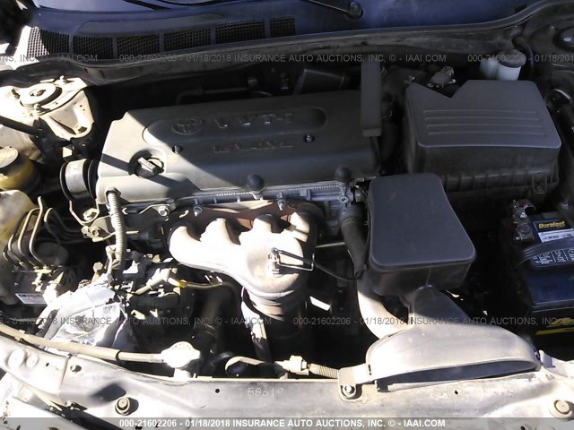 4T4BE46K69R059491 - 2009 TOYOTA CAMRY SE/LE/XLE BLACK photo 10