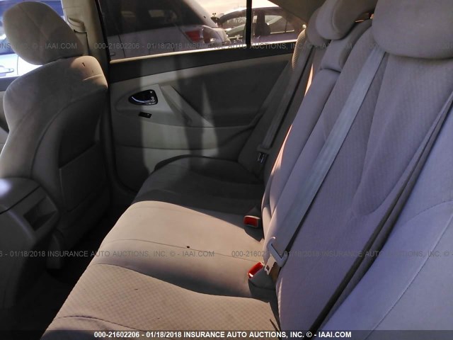 4T4BE46K69R059491 - 2009 TOYOTA CAMRY SE/LE/XLE BLACK photo 8