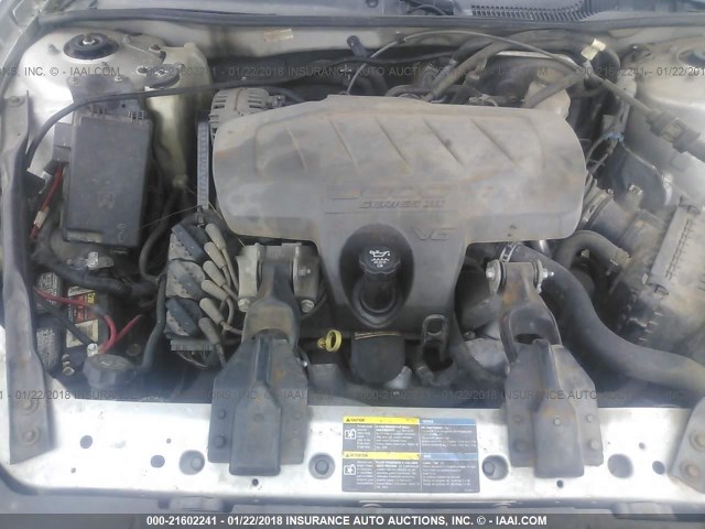 2G2WP552661218121 - 2006 PONTIAC GRAND PRIX Gümüş foto 10