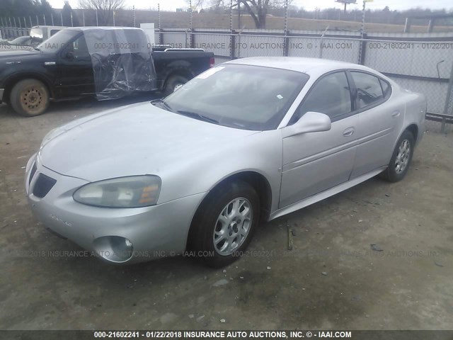 2G2WP552661218121 - 2006 PONTIAC GRAND PRIX Gümüş foto 2