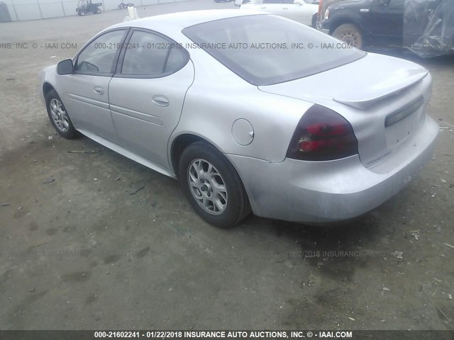 2G2WP552661218121 - 2006 PONTIAC GRAND PRIX Gümüş foto 3