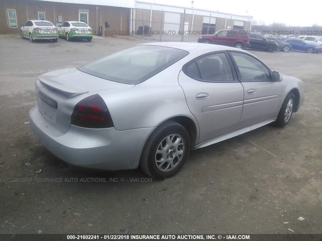 2G2WP552661218121 - 2006 PONTIAC GRAND PRIX Gümüş foto 4