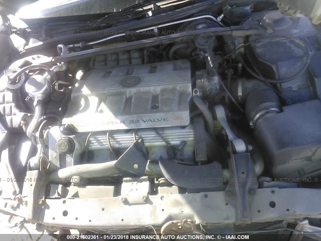 1G6KD52Y2TU204506 - 1996 CADILLAC DEVILLE GRAY photo 10