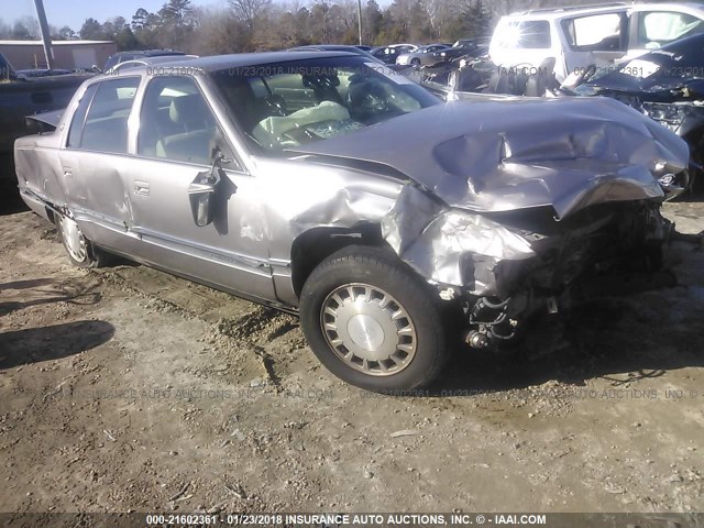 1G6KD52Y2TU204506 - 1996 CADILLAC DEVILLE GRAY photo 6