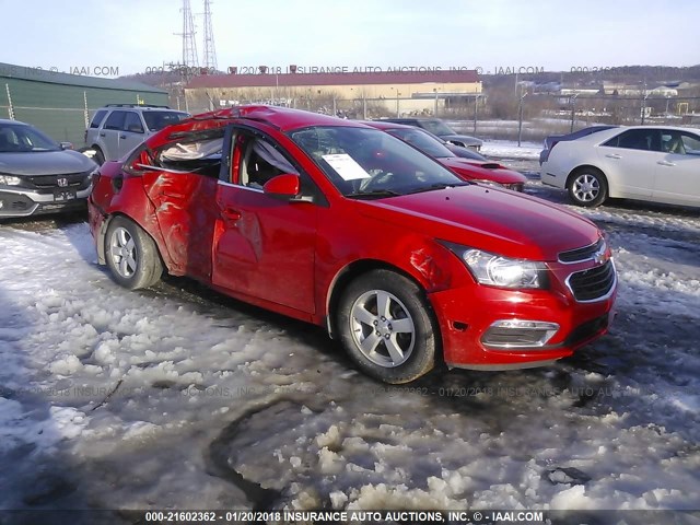 1G1PE5SB6G7114106 - 2016 CHEVROLET CRUZE LIMITED LT RED photo 1