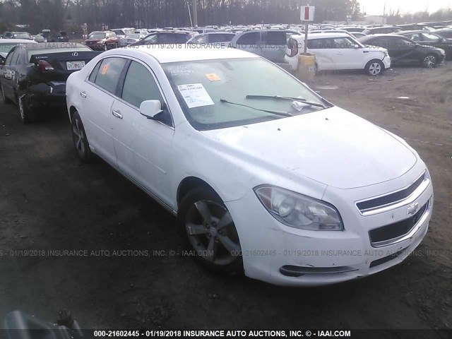1G1ZC5EU2CF314377 - 2012 CHEVROLET MALIBU 1LT 白色 照片 1