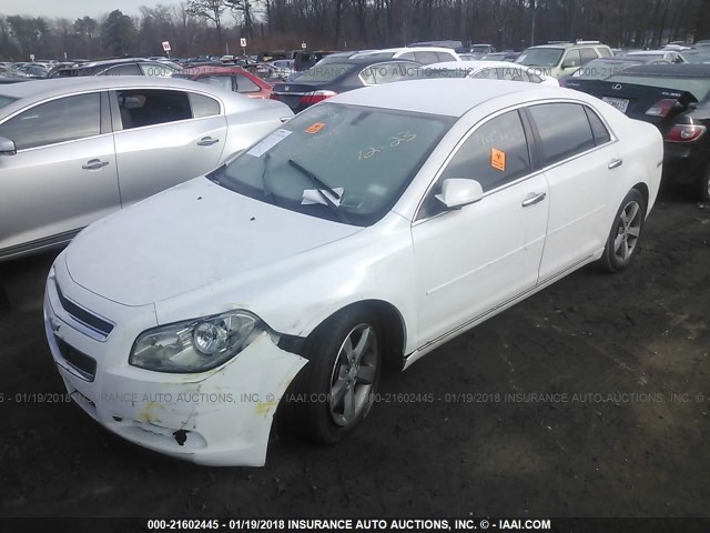 1G1ZC5EU2CF314377 - 2012 CHEVROLET MALIBU 1LT 白色 照片 2