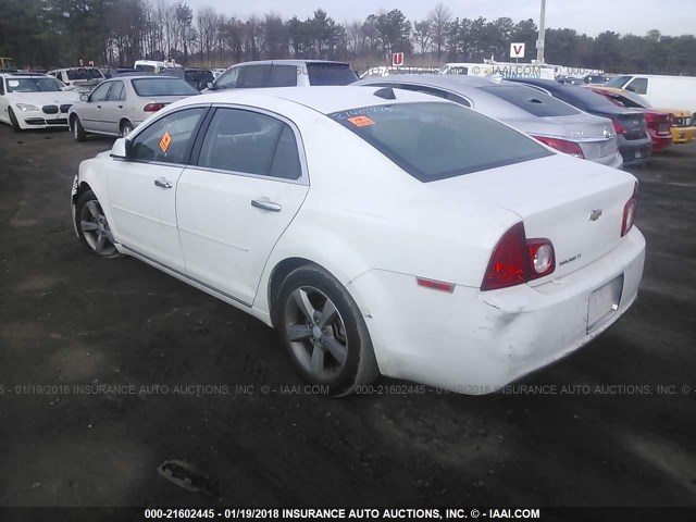 1G1ZC5EU2CF314377 - 2012 CHEVROLET MALIBU 1LT 白色 照片 3