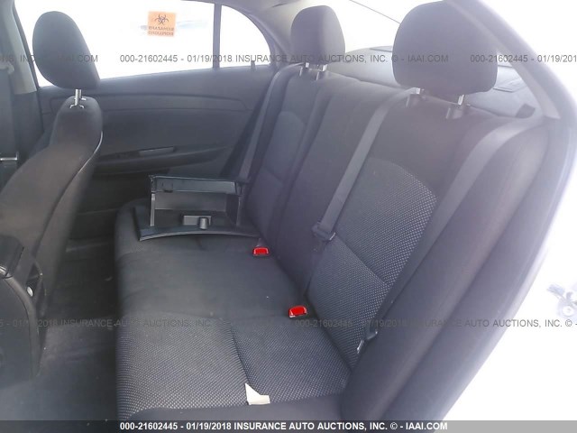 1G1ZC5EU2CF314377 - 2012 CHEVROLET MALIBU 1LT 白色 照片 8