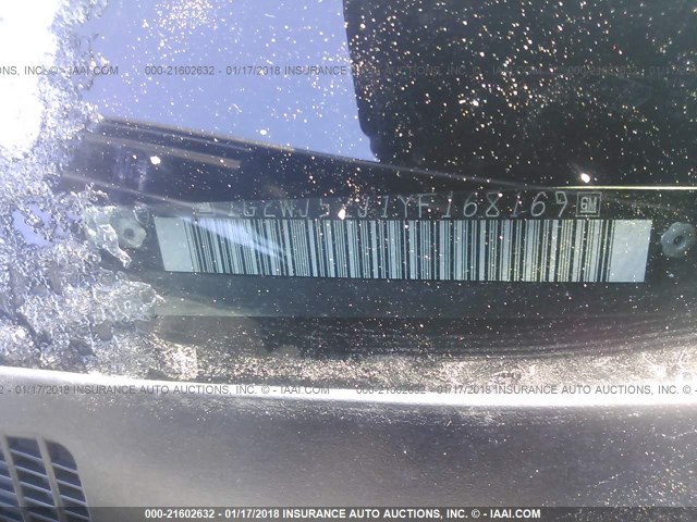 1G2WJ52J1YF168169 - 2000 PONTIAC GRAND PRIX SE 金色 照片 9