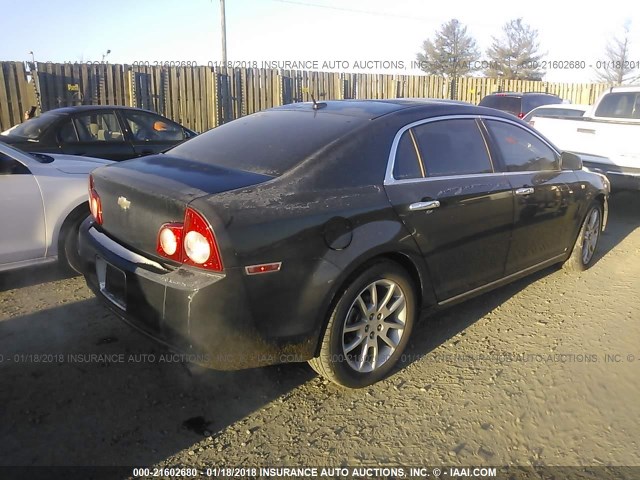1G1ZK57748F225458 - 2008 CHEVROLET MALIBU LTZ 黑色 照片 4