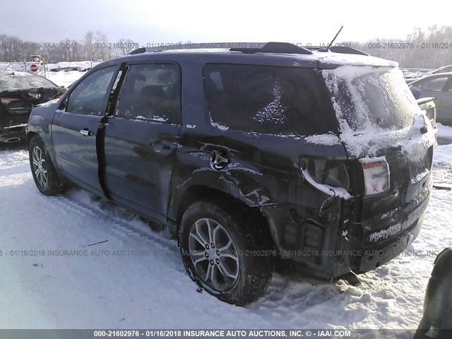 1GKKVRKD8DJ209893 - 2013 GMC ACADIA SLT-1 Grau Foto 3