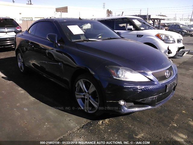 JTHFE2C26D2509328 - 2013 LEXUS IS 350 Dark Blue photo 1