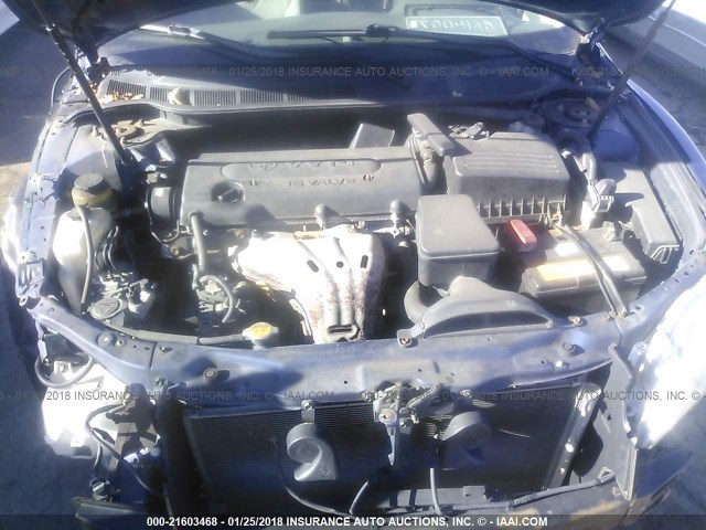 4T1BE46K27U155951 - 2007 TOYOTA CAMRY NEW GENERAT CE/LE/XLE/SE BLUE photo 10
