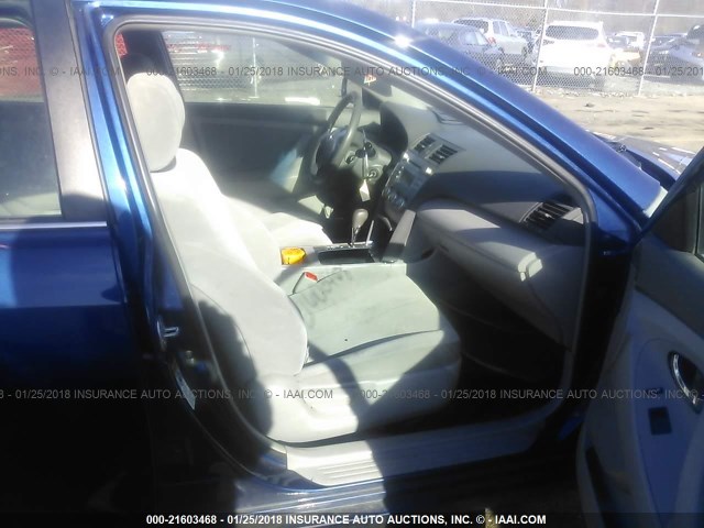 4T1BE46K27U155951 - 2007 TOYOTA CAMRY NEW GENERAT CE/LE/XLE/SE BLUE photo 5