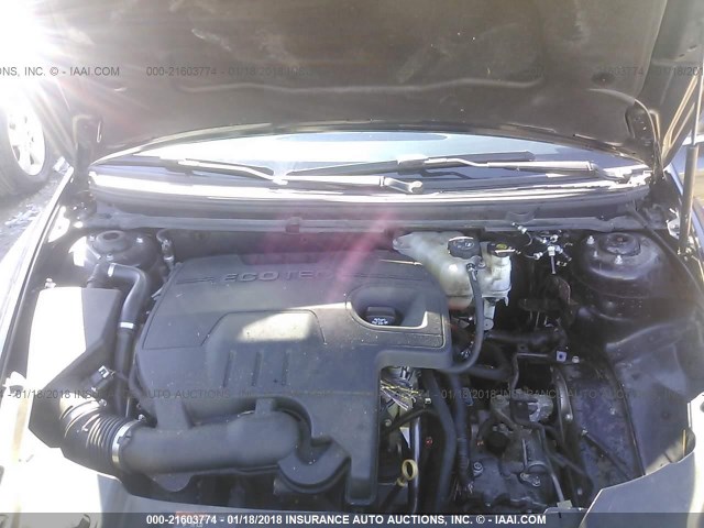 1G1ZC5E1XBF385265 - 2011 CHEVROLET MALIBU 1LT 黑色 照片 10