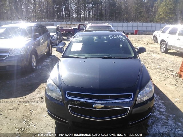 1G1ZC5E1XBF385265 - 2011 CHEVROLET MALIBU 1LT 黑色 照片 6