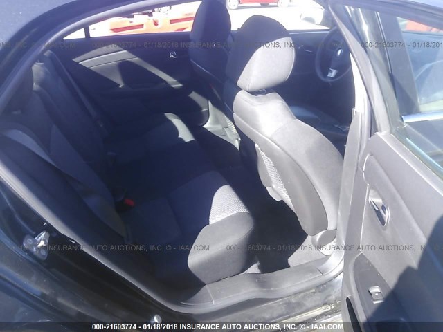 1G1ZC5E1XBF385265 - 2011 CHEVROLET MALIBU 1LT 黑色 照片 8