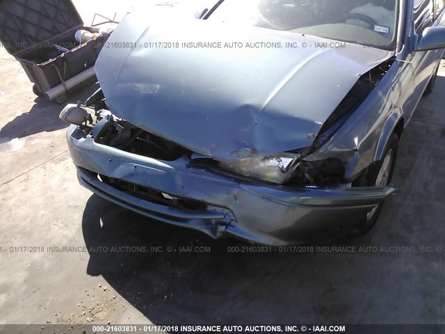 JT2BG22K1Y0399276 - 2000 TOYOTA CAMRY CE/LE/XLE 青色 照片 6