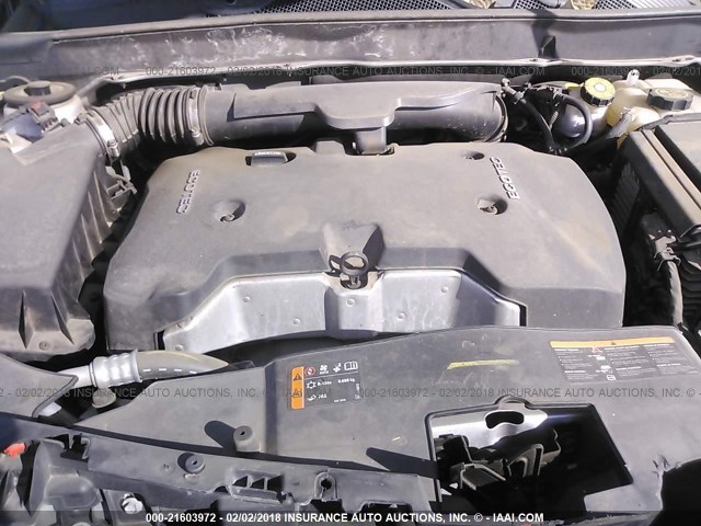 1G11H5SL7EF297864 - 2014 CHEVROLET MALIBU LTZ 银色 照片 10