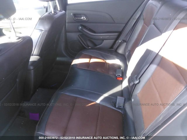 1G11H5SL7EF297864 - 2014 CHEVROLET MALIBU LTZ 银色 照片 8