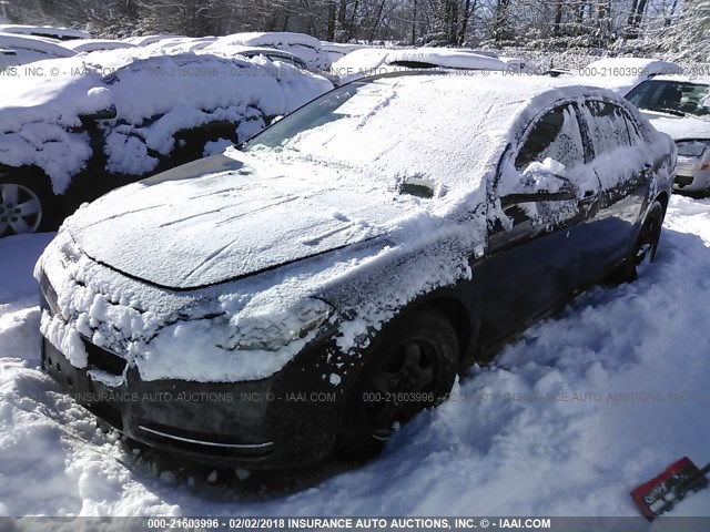 1G1ZG57B984275869 - 2008 CHEVROLET MALIBU LS Mavi foto 2