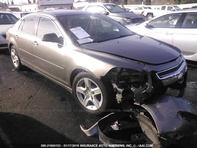 1G1ZB5E16BF204620 - 2011 CHEVROLET MALIBU LS ყავისფერი ფოტო 1