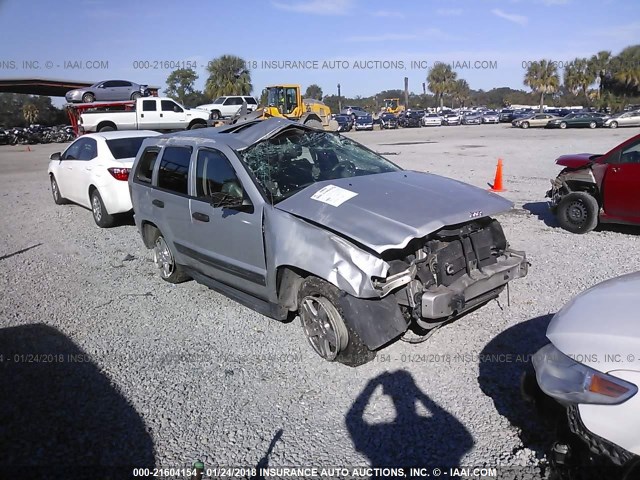 1J4HS48N65C656126 - 2005 JEEP GRAND CHEROKEE LAREDO/COLUMBIA/FREEDOM 银色 照片 1