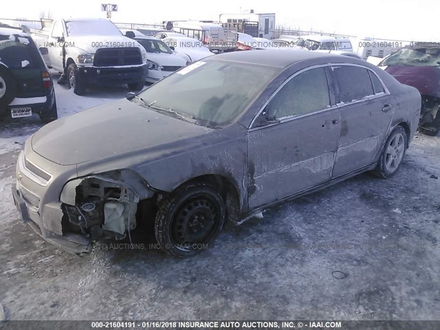 1G1ZD5E15BF159468 - 2011 CHEVROLET MALIBU 2LT BROWN photo 2