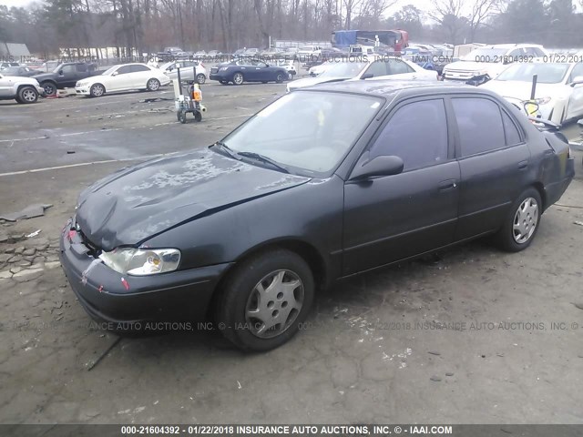 1NXBR12E7XZ291379 - 1999 TOYOTA COROLLA VE/CE/LE 黑色 照片 2