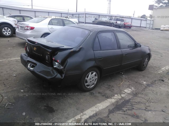 1NXBR12E7XZ291379 - 1999 TOYOTA COROLLA VE/CE/LE 黑色 照片 4